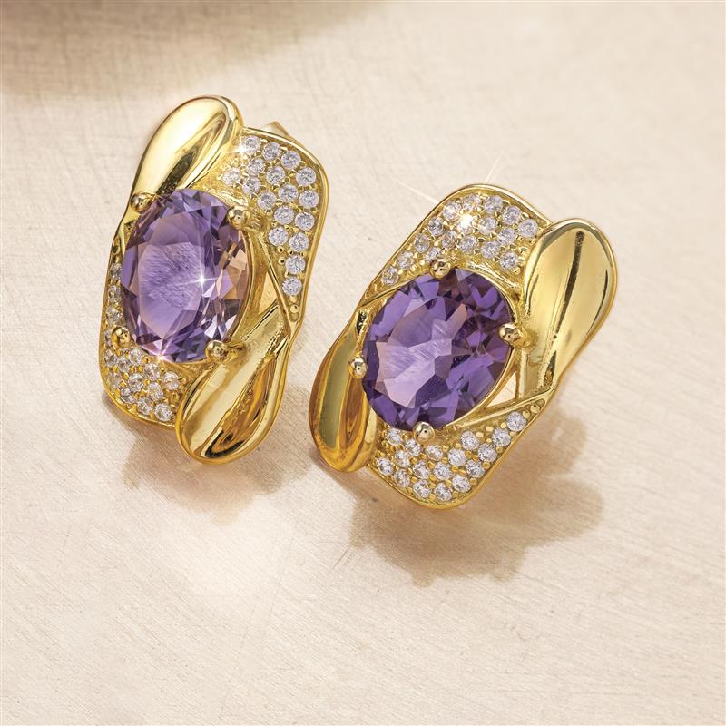Brazilian Amethyst Earrings